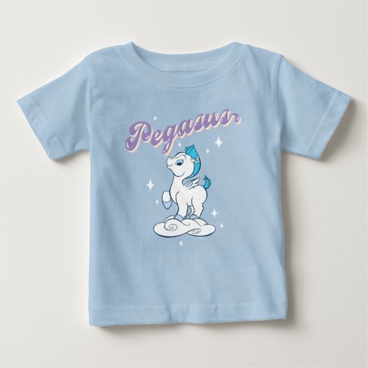 Baby Pegasus Baby T-Shirt ベビーTシャツ (正面)