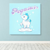 Baby Pegasus Canvas Print キャンバスプリント (インサイチュ (ウッドフロア))
