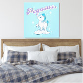 Baby Pegasus Canvas Print キャンバスプリント (インサイチュ (寝室))