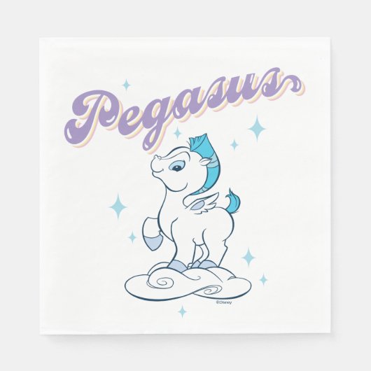 Baby Pegasus Napkins スタンダードランチョンナプキン (正面)