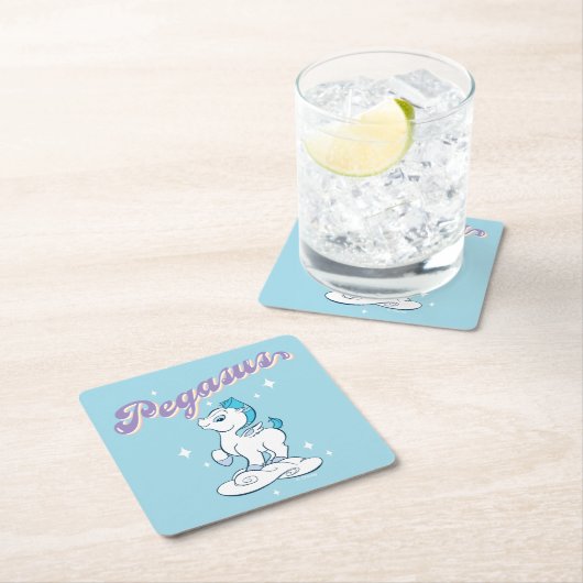 Baby Pegasus Square Paper Coaster スクエアペーパーコースター (インサイチュ)