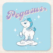 Baby Pegasus Square Paper Coaster スクエアペーパーコースター (正面)