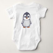 Baby Penguin ベビーボディスーツ (裏面)