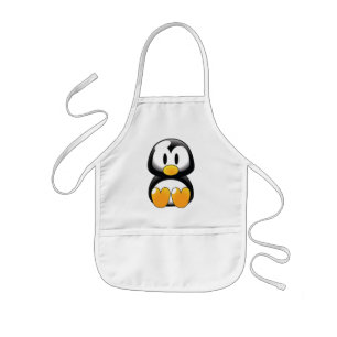 Baby_penguin 子供用エプロン