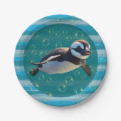 Baby Penguin Paper Plate ペーパープレート (正面)