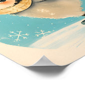 Baby Penguin Wall Art -  Cute Nursery Poster ポスター (角)