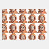 Baby Photo ラッピングペーパーシート (正面)