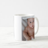 Baby Photo Coffee Mug コーヒーマグカップ (正面右)
