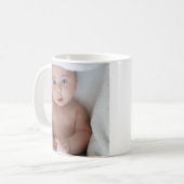 Baby Photo Coffee Mug コーヒーマグカップ (正面左)