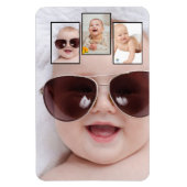 Baby Photo Picture Montage Magnet マグネット (縦)