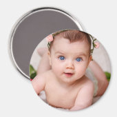 Baby Photo Template Kids Children Gift Magnet マグネット (正面/裏面)