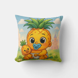 Baby Pine O — The Cutest Pineapple in the Empire! クッション