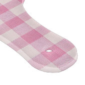 Baby Pink Gingham Pattern カッティングボード (角)