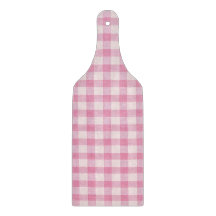 Baby Pink Gingham Pattern