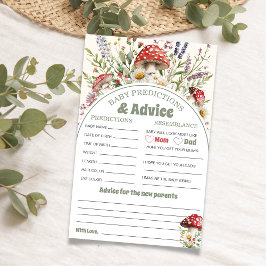 Baby Predictions and Advice Baby Shower Games