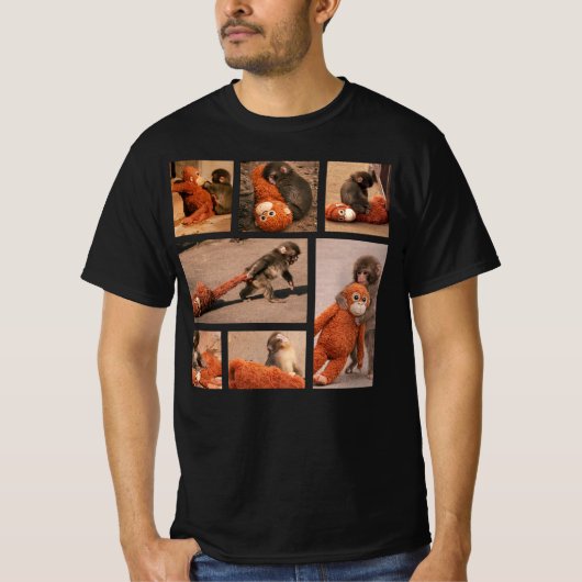 Baby Punch Monkey , Lonely Punch Monkey Tシャツ (正面)