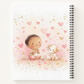 Baby & Puppy Valentine’s Notebook ノートブック (裏面)