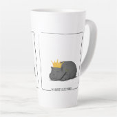 Baby Pygmy Hippo - Latte Mug  カフェラテマグ (右アングル)