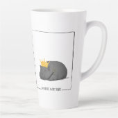 Baby Pygmy Hippo - Latte Mug  カフェラテマグ (右)