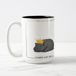 Baby Pygmy Hippo - Mug  ツートーンマグカップ