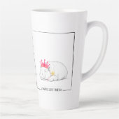 Baby Pygmy Hippo Princess Mug カフェラテマグ (右)