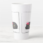 Baby Pygmy Hippo Princess Mug カフェラテマグ (正面)