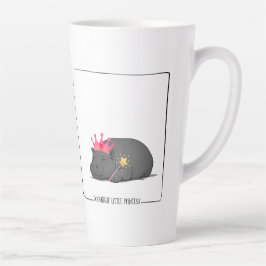 Baby Pygmy Hippo Princess Mug カフェラテマグ