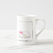 Baby Pygmy Hippo Princess Mug ボーンチャイナマグカップ (右)