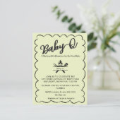 Baby-Q Backyard Baby Shower BBQ Baby ポストカード (スタンド正面)