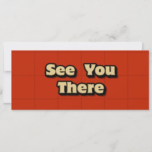 Baby-Q Shower - Barbeque Ticket 招待状 (裏面)