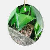 Baby Rabbit セラミックオーナメント (左)