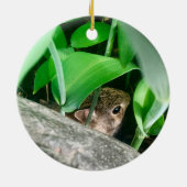 Baby Rabbit セラミックオーナメント (裏面)