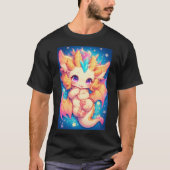 Baby Rave Dragon Anime Art 01 Tシャツ (正面)