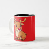 Baby reindeer ツートーンマグカップ (正面左)