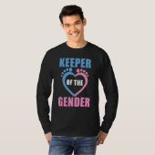 baby reveal party gender reveal keeper of the gend tシャツ (正面フル)