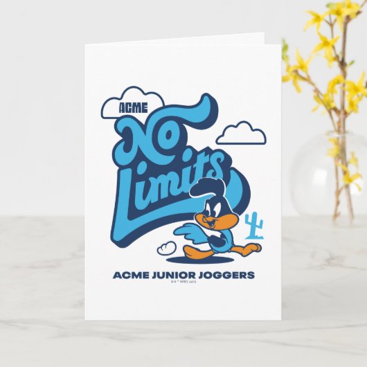 Baby ROAD RUNNER™ - No Limits カード (黄色い花)