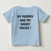 Baby-Rock ベビーTシャツ (裏面)