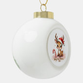 Baby’s First Christmas 2025 – Ceramic Ornament セラミックボールオーナメント (左)
