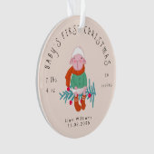 Baby’s First Christmas Adorable Lamb  Ornament オーナメント (正面)
