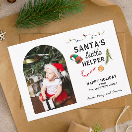 Baby’s First Christmas Arch Frame Cute シーズンポストカード