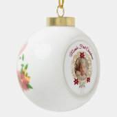 Baby’s First Christmas Ceramic Ball Ornament セラミックボールオーナメント (左)