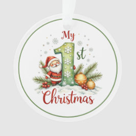 Baby’s First Christmas Ornament – Snowman Keepsake オーナメント