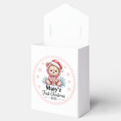 Baby’s First Christmas Personalised Favor Boxes –  フェイバーボックス (オープン)