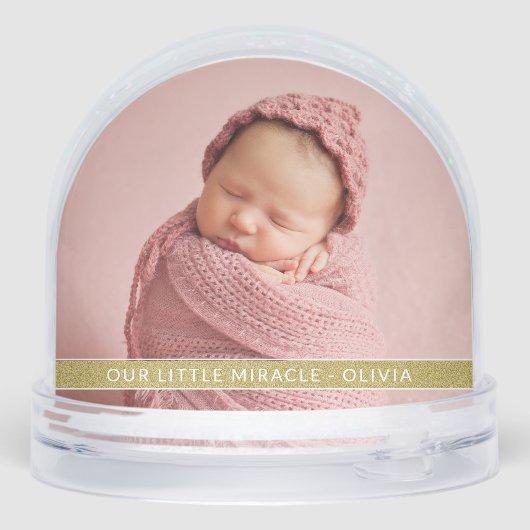 Baby’s First Christmas Personalized 2-Photo Gift (裏面)