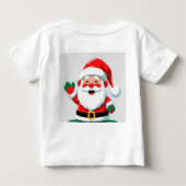 Baby’s First Christmas Shirt | Adorable Xmas Gift ベビーTシャツ (裏面)