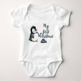 Baby’s First Christmas Shirt | Personalized ベビーボディスーツ