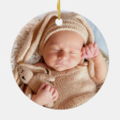 Baby’s First Christmas Woodland Reindeer セラミックオーナメント (裏面)