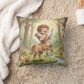 Baby Sagittarius Zodiac Nursery Kids クッション (ブランケット)