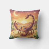 Baby Scorpio Zodiac Nursery Kids クッション (裏面)