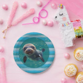 Baby Seal Paper Plate ペーパープレート (パーティー)